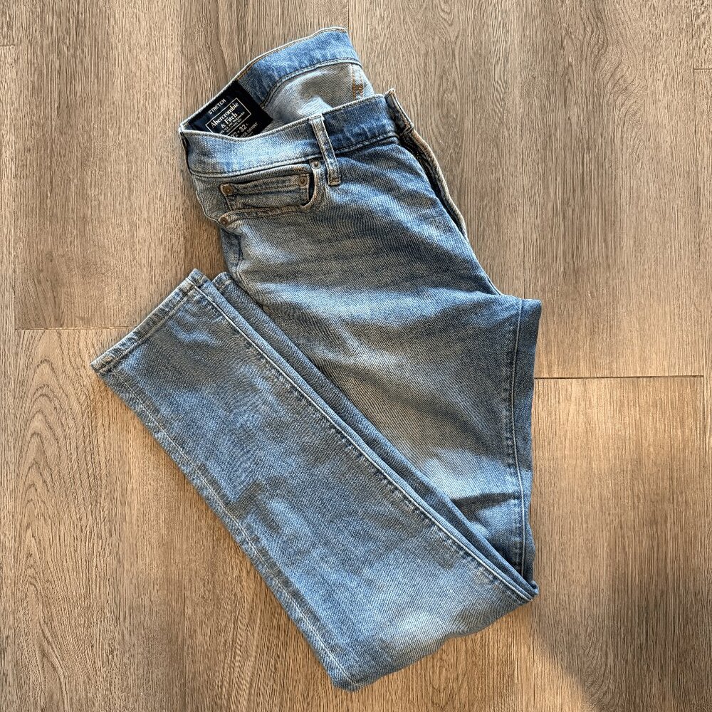 Abercrombie & Fitch Felix Super Skinny Stretch Jeans Light Wash 32x32